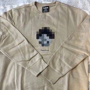 Twitch Tan Crewneck Sweater Kappa Pixel